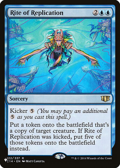 MTG - Rite of Replication Foil