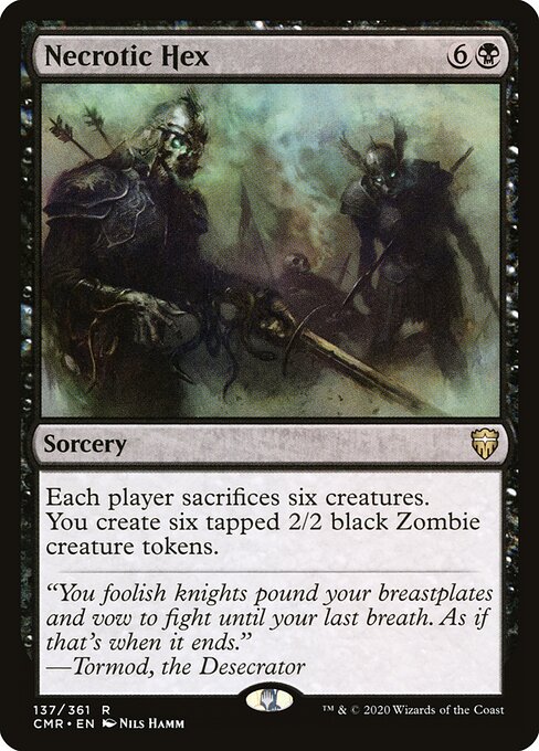 MTG - Necrotic Hex