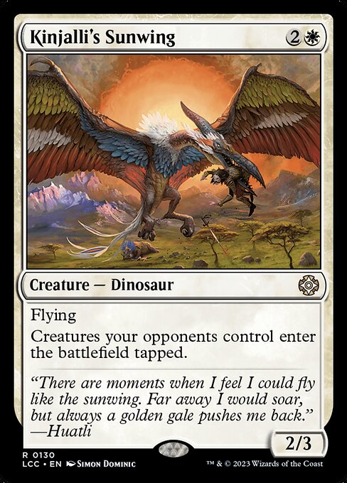 MTG - Kinjalli's Sunwing
