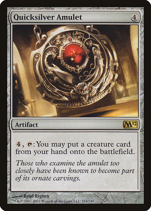 MTG - Quicksilver Amulet