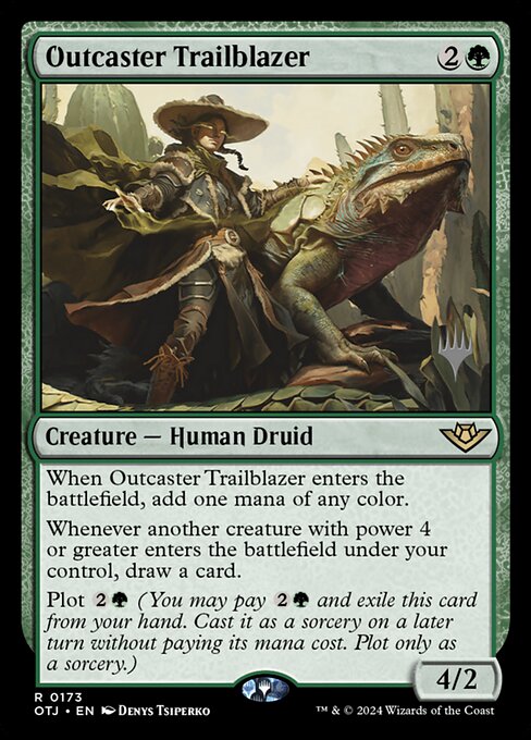 MTG - Outcaster Trailblazer FOIL