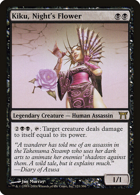 MTG - Kiku, Night's Flower