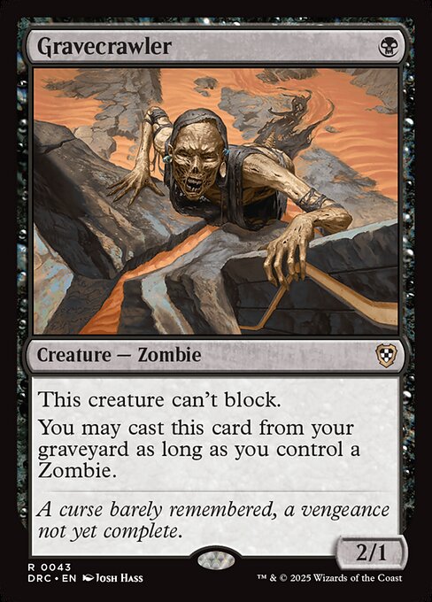 MTG - Gravecrawler