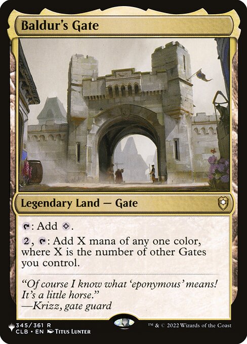 MTG - Baldur's Gate