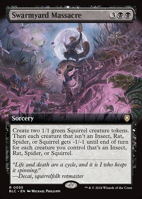 MTG - Swarmyard Massacre Ex