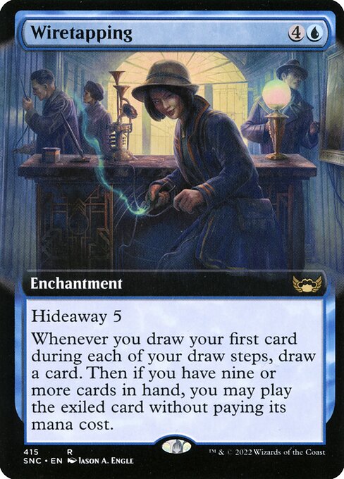 MTG - Wiretapping Foil