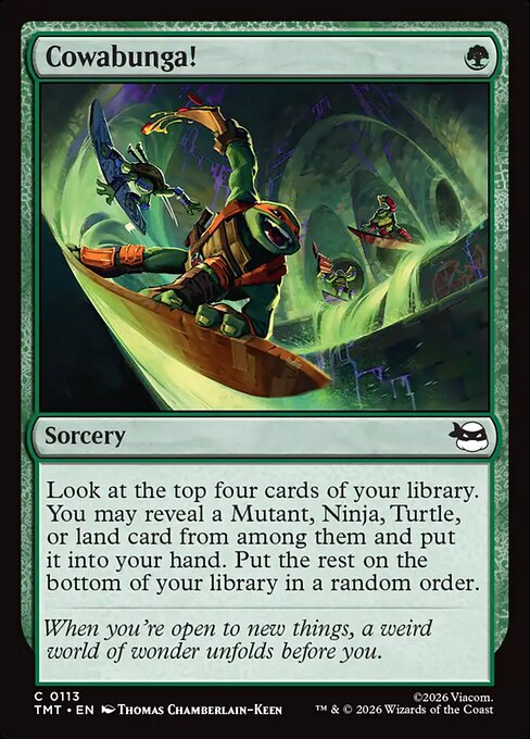MTG - Cowabunga Foil