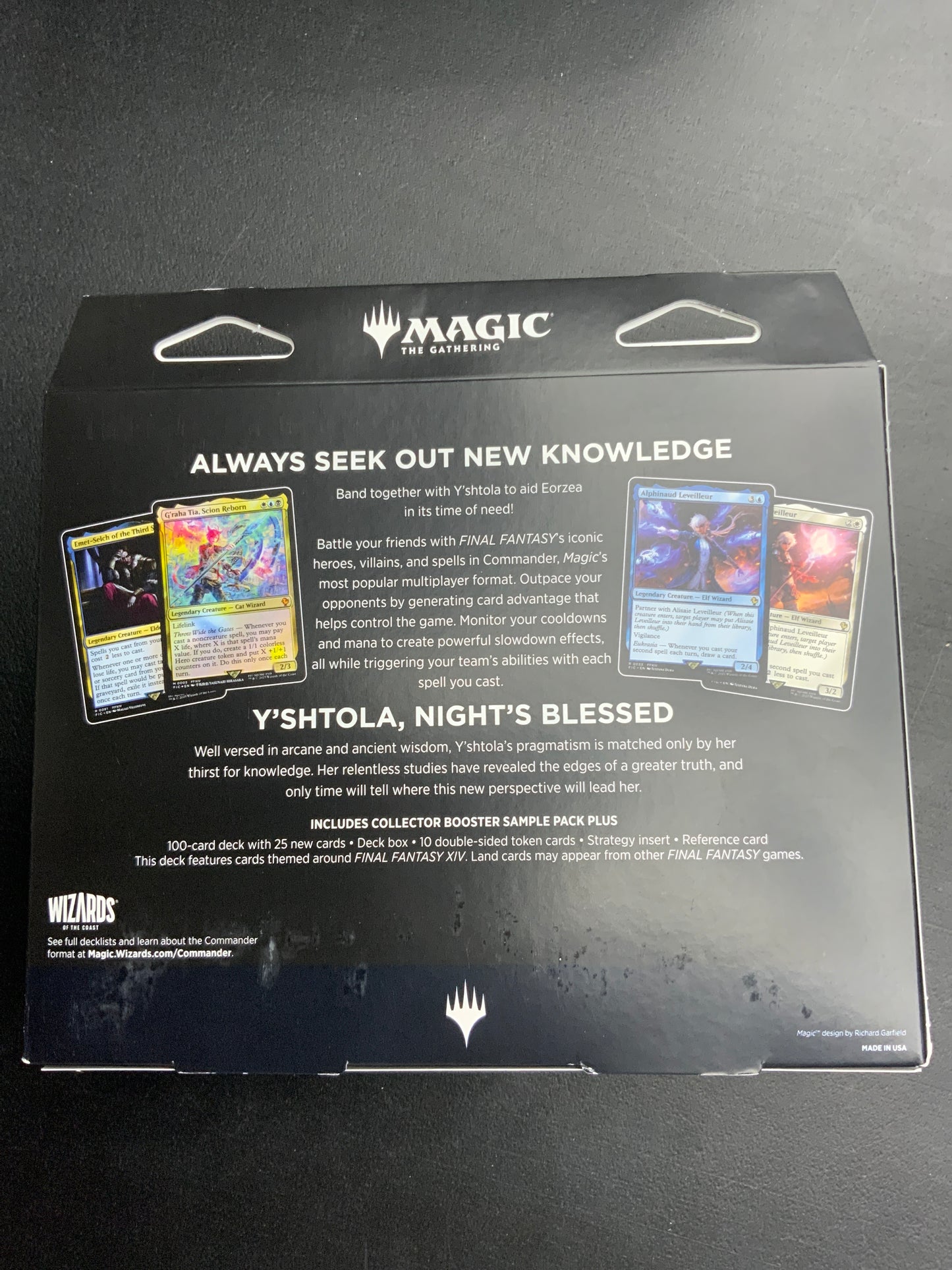 Magic the Gathering: “Final Fantasy” “Scions & Spellcraft” Commander Deck