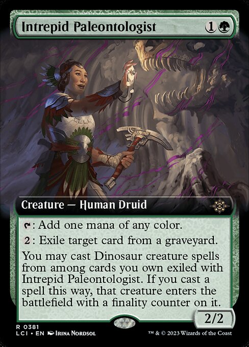 MTG - Intrepid Paleontologist Foil