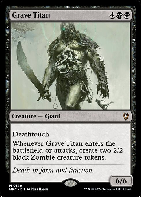 MTG - Grave Titan
