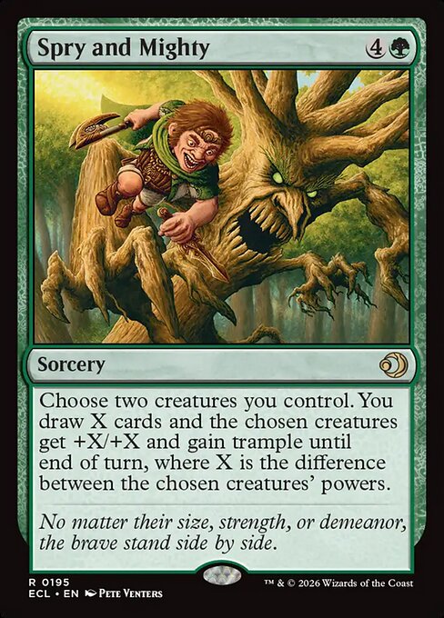 MTG - Spry and Mighty