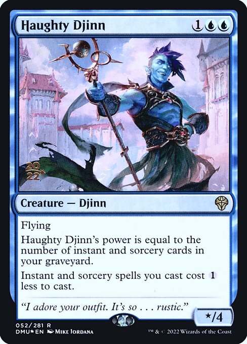 MTG - Haughty Djinn Promo