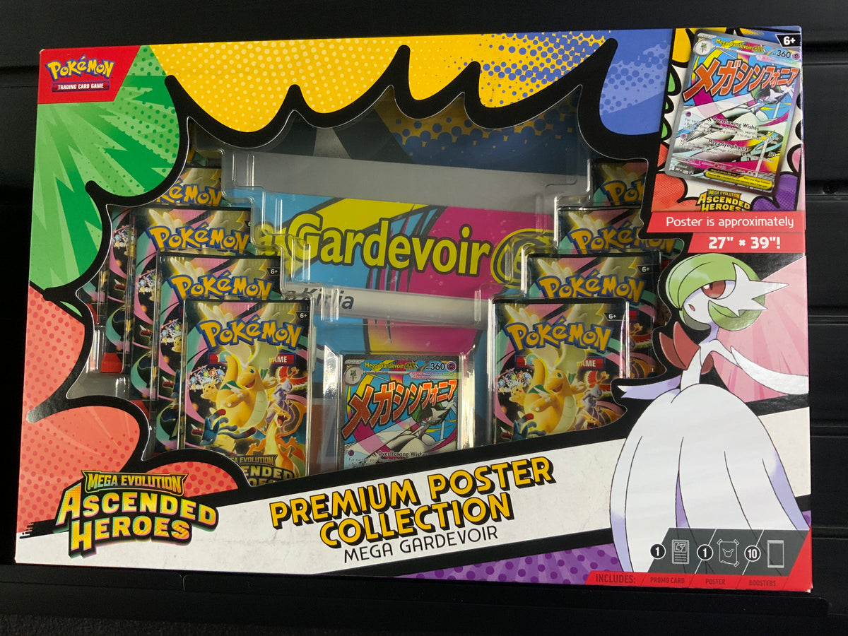 Pokemon Ascended Heroes Premium Poster Collection Mega Gardevoir