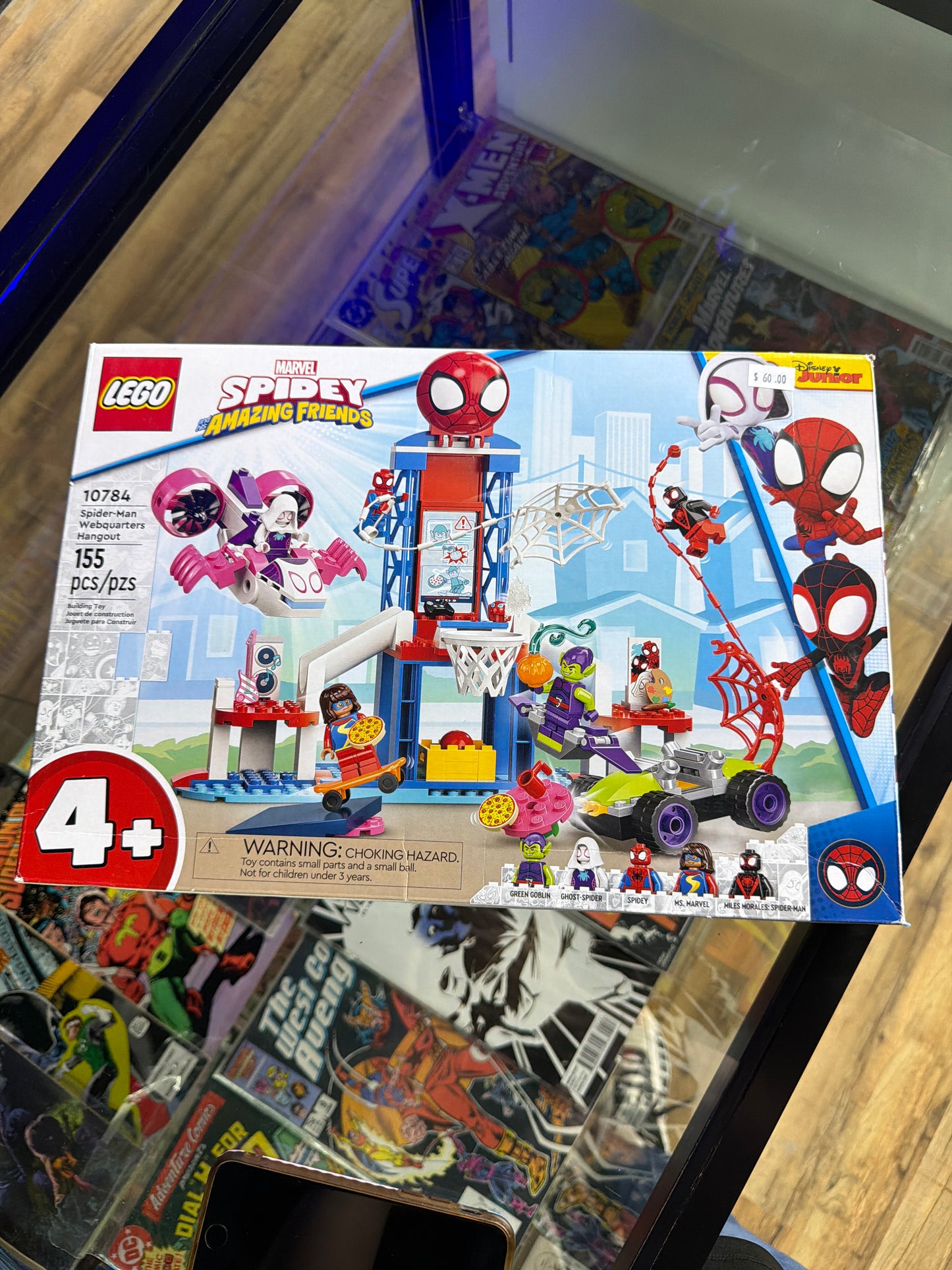Spider man web quarters hangout