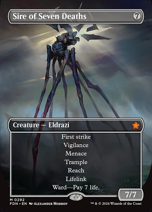 MTG - Sire of Seven Deaths