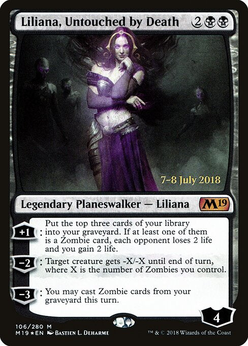 MTG - Liliana, Untouched by Death Prerelease