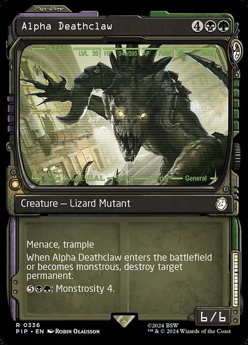 MTG - Alpha Deathclaw