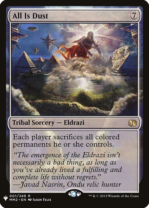 MTG - All is Dust