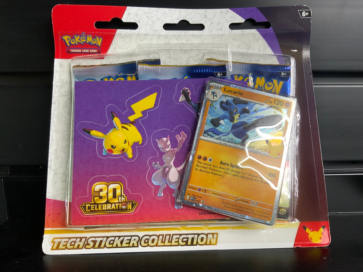 30th Tech Sticker Collection (Lucario)