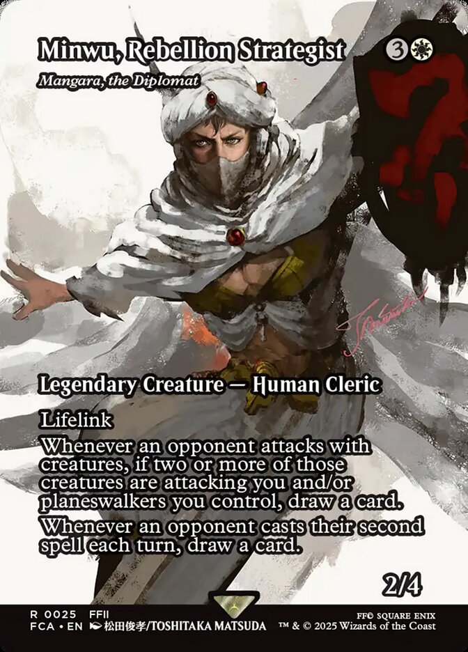 Minwu, Rebellion Strategist (Manara the Diplomat)