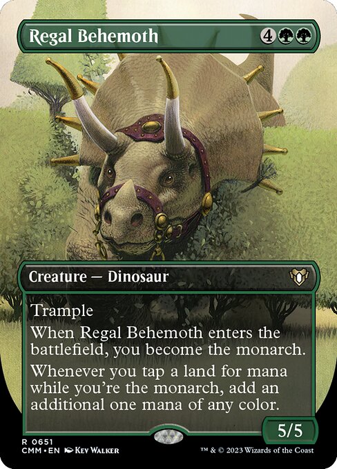 MTG - Regal Behemoth Borderless