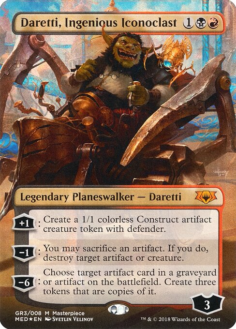 MTG - Daretti ingenious iconoclast