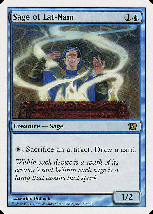 MTG - Sage of Lat-Nam