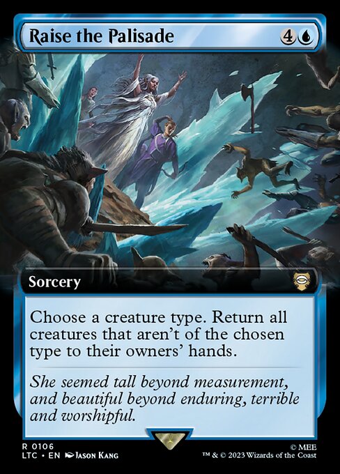 MTG - Raise the Palisade Ex