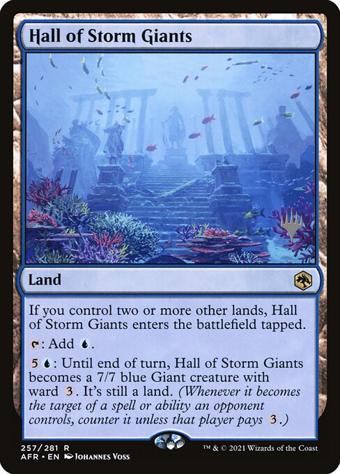 MTG - Hall of Storm Giants