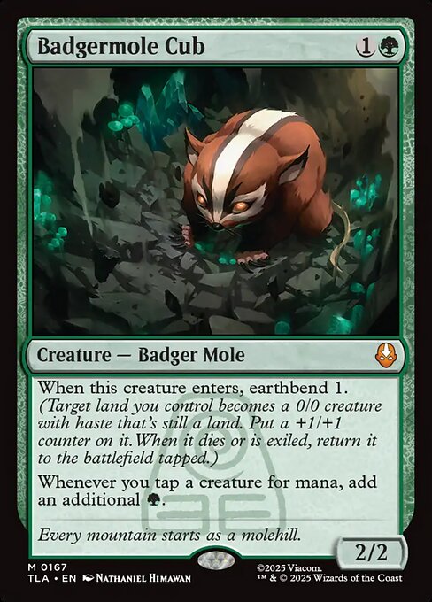 MTG - Badgermole Cub