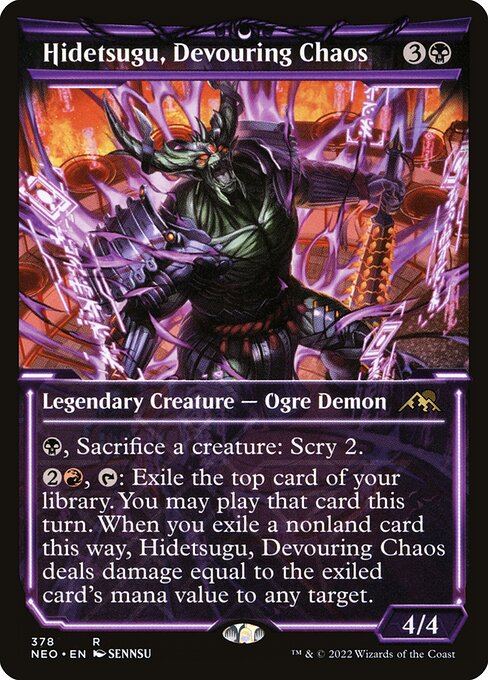 MTG - Hidetsugu, Devouring Chaos Showcase