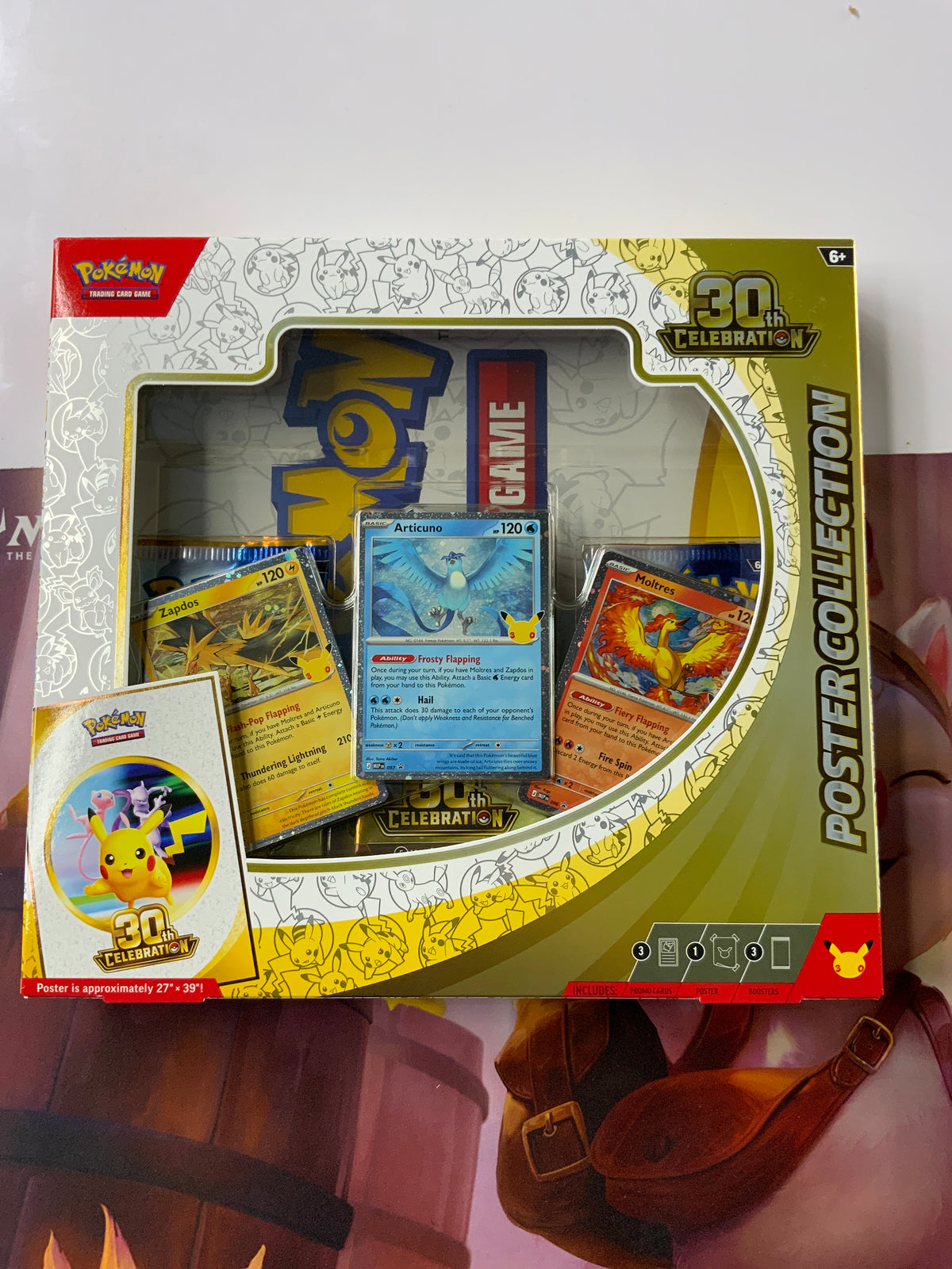 Pokémon 30th Anniversary celebration poster collection