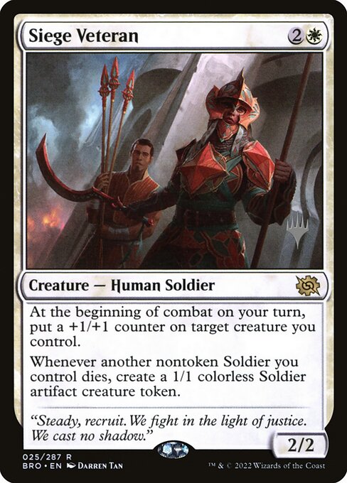 MTG - Siege Veteran