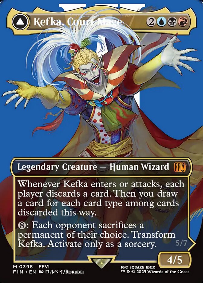 Kefka, Court Mage borderless