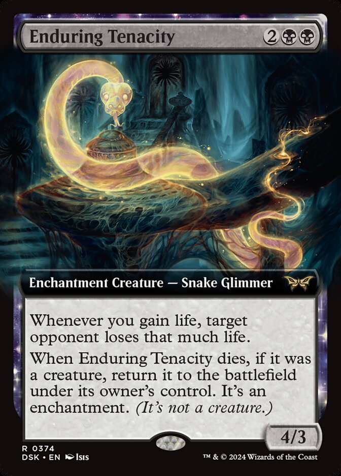 Enduring Tenacity (Extended Art) (Foil)