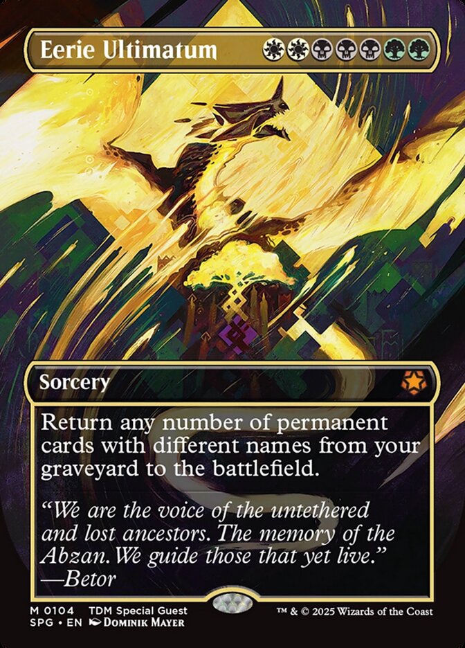 Eerie Ultimatum (Borderless)