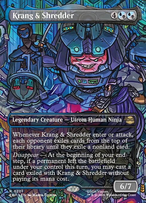 MTG - Krang & Shredder FOIL