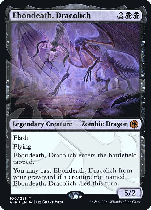 MTG - Ebondeath, Dracolich