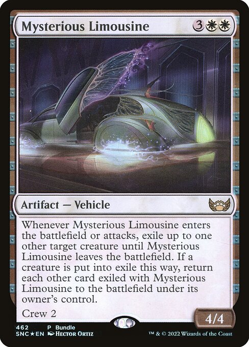 MTG - Mysterious Limousine (Promo)FOIL