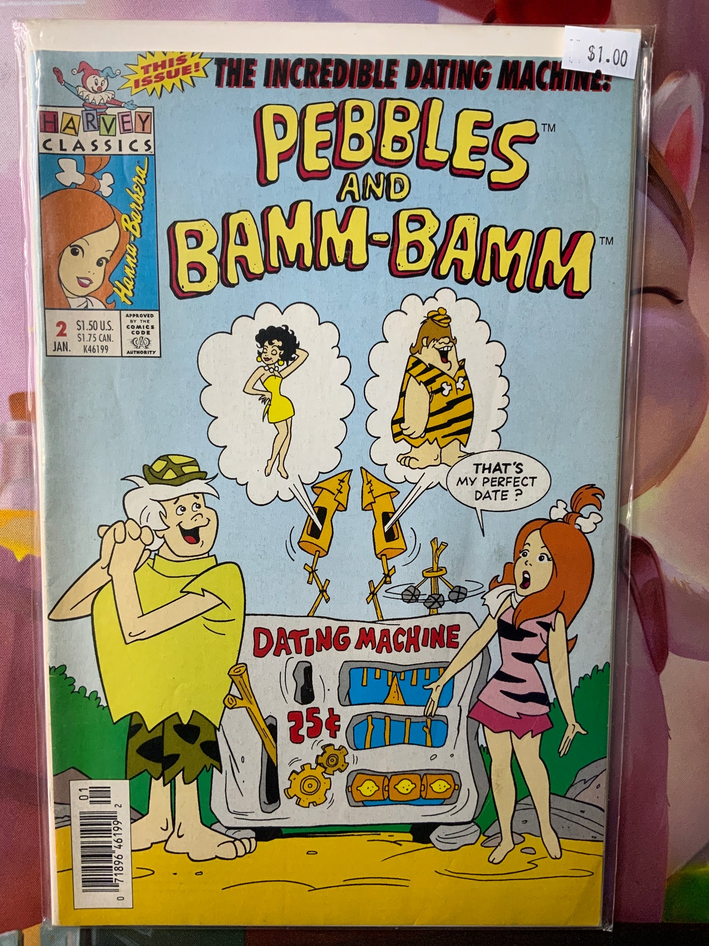 Harvey Pebbles and Bamm-Bamm 2