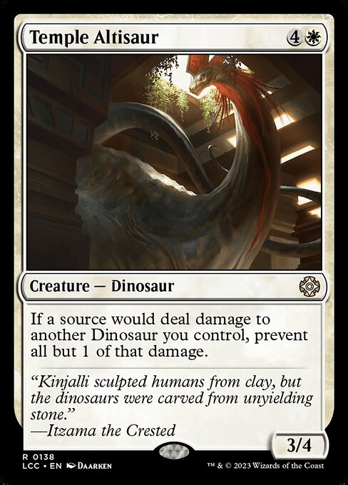 MTG - Temple Altisaur