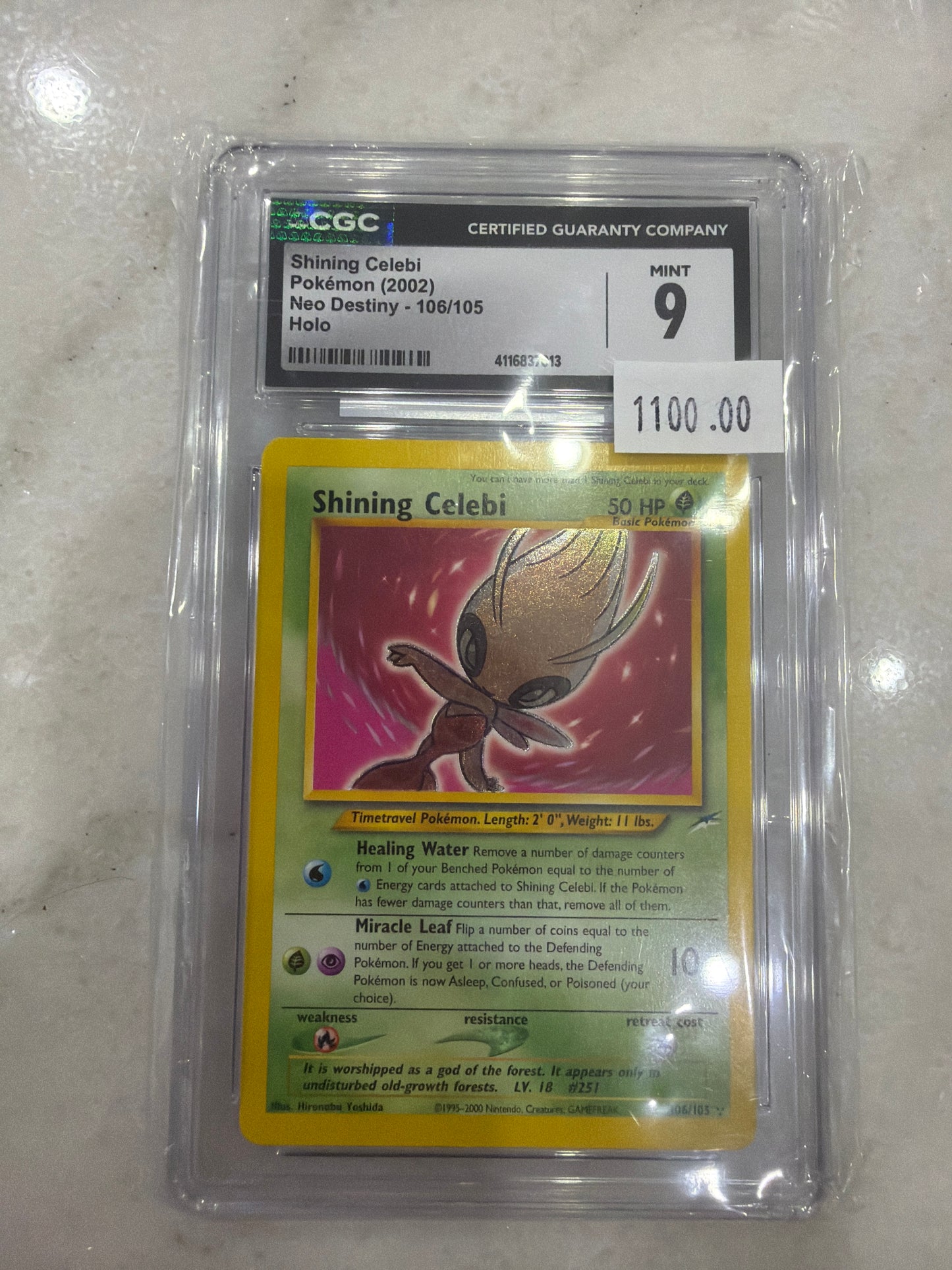 Shining Celebi CGC 9