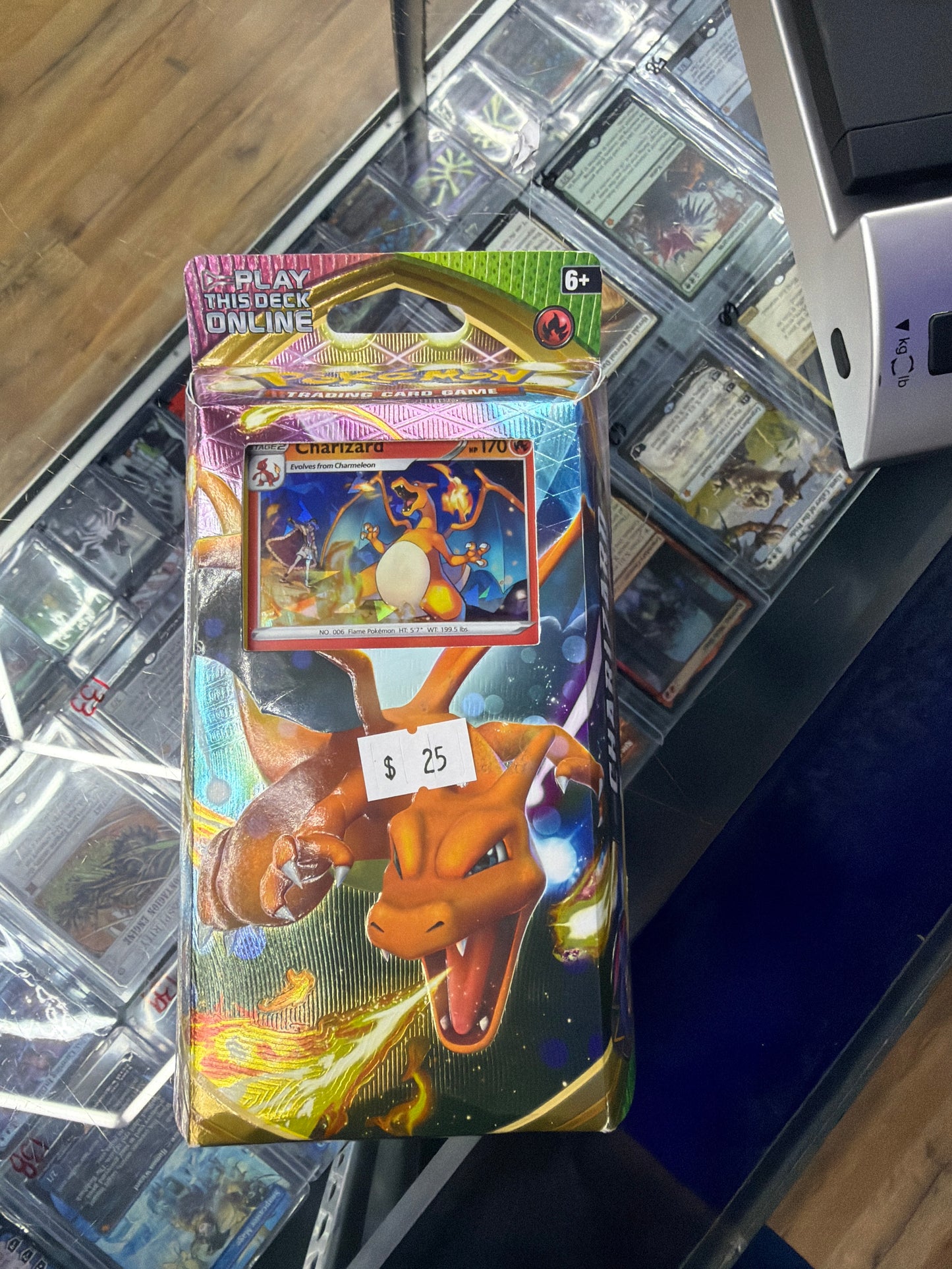 Sword and shield vivid voltage charizard theme deck