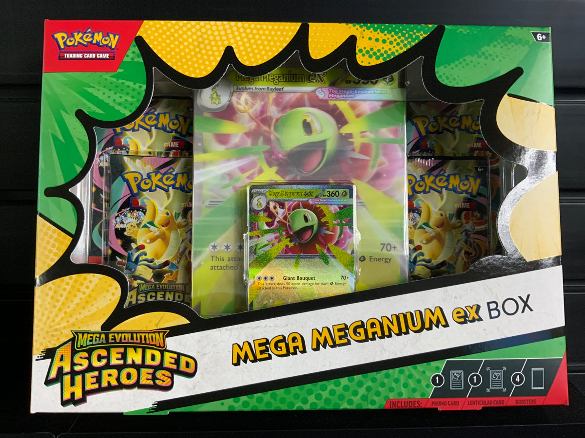 Pokemon Ascended Heroes Mega Meganium ex BOX
