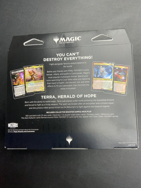 Magic the Gathering: “Final Fantasy” “Revival Trance” Commander Deck