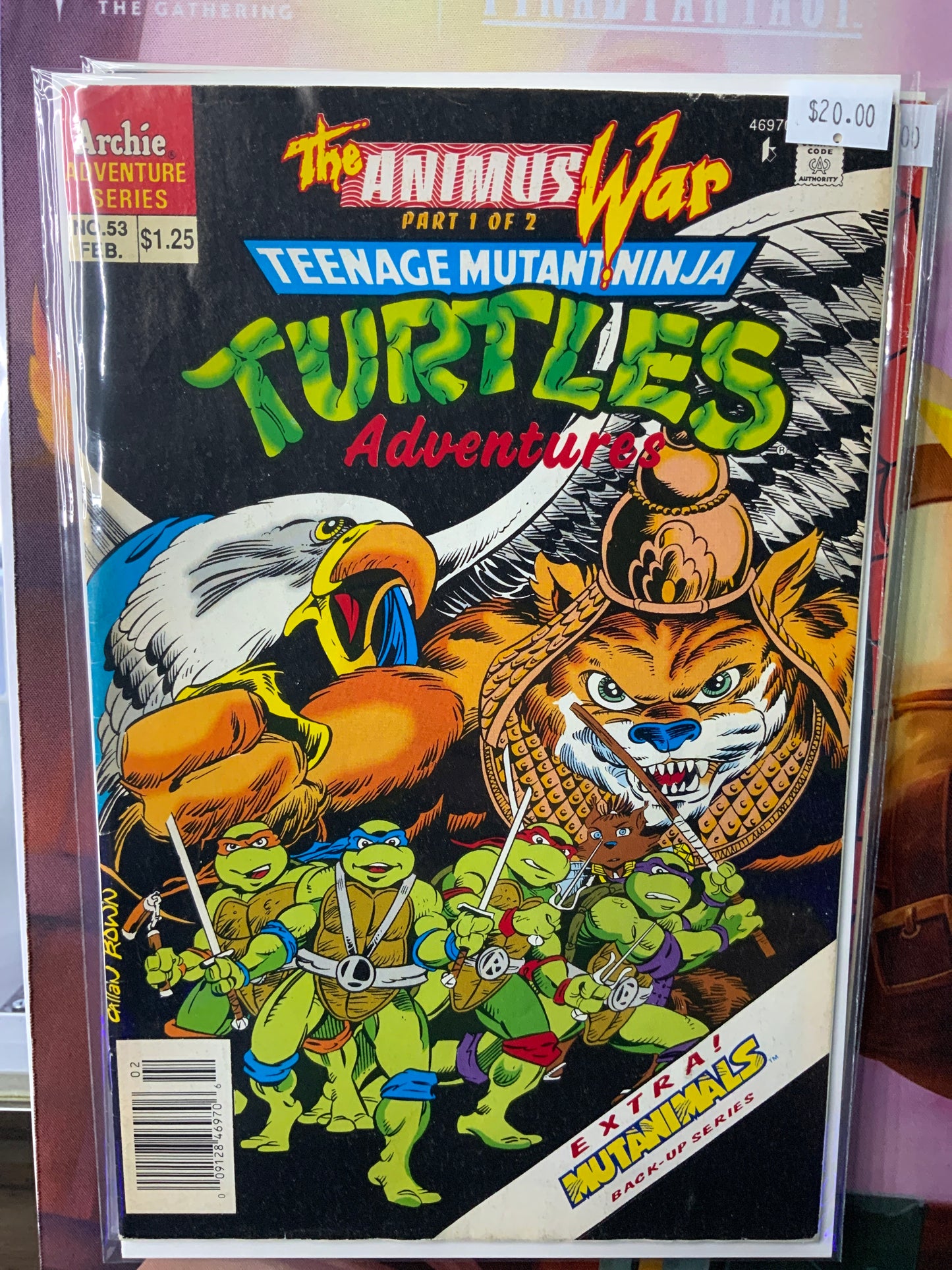 Archie comics teenage mutant ninja turtles 53