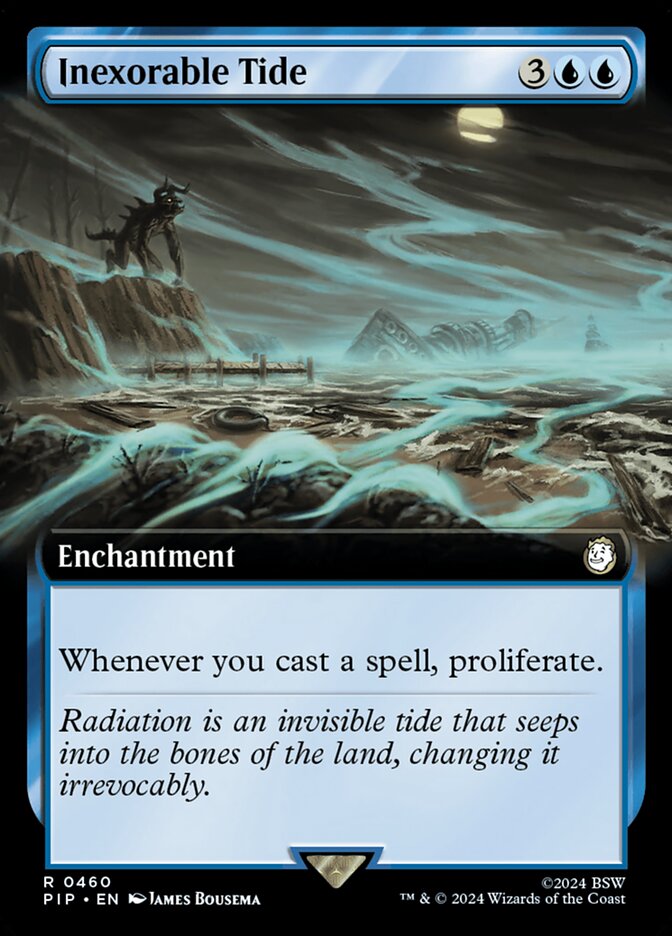 Inexorable Tide (Foil) (Extended Art)