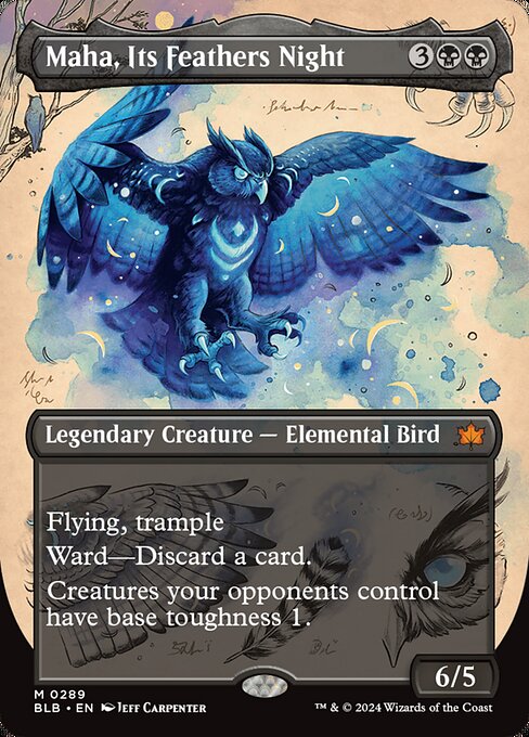 MTG - Maha, Its Feathers Night