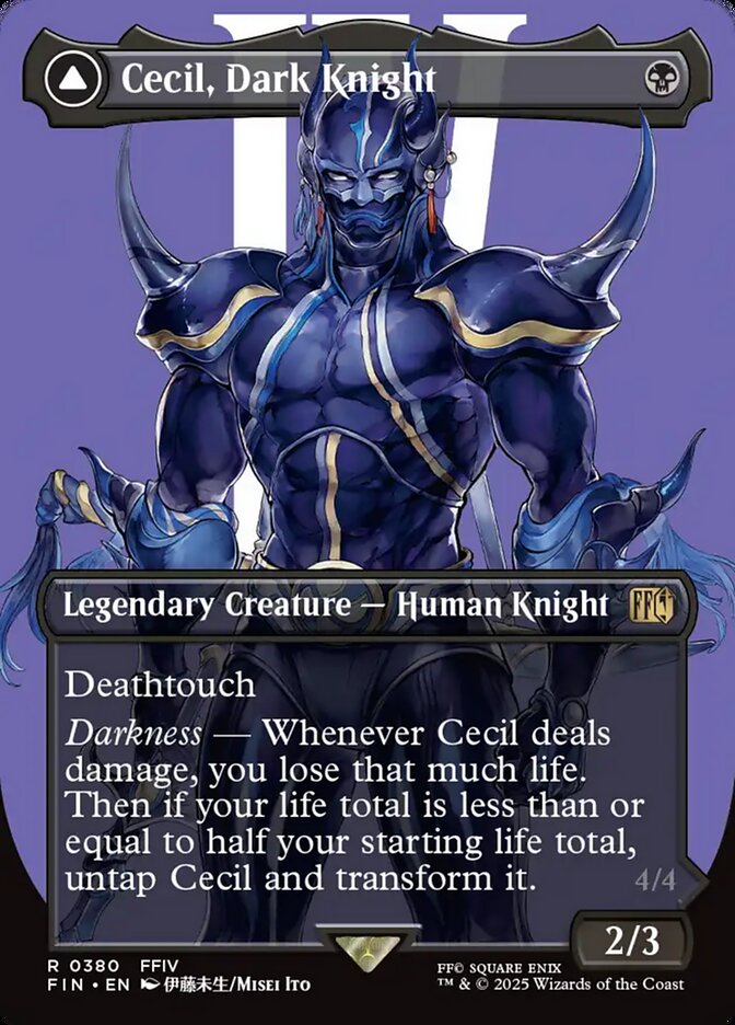 Cecil, Dark Knight Borderless