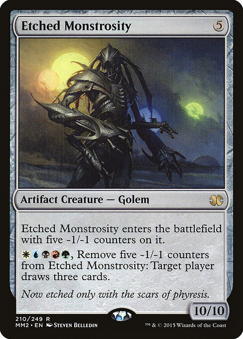 MTG - Etched Monstrosity Foil